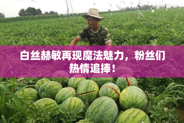 白丝赫敏再现魔法魅力，粉丝们热情追捧！