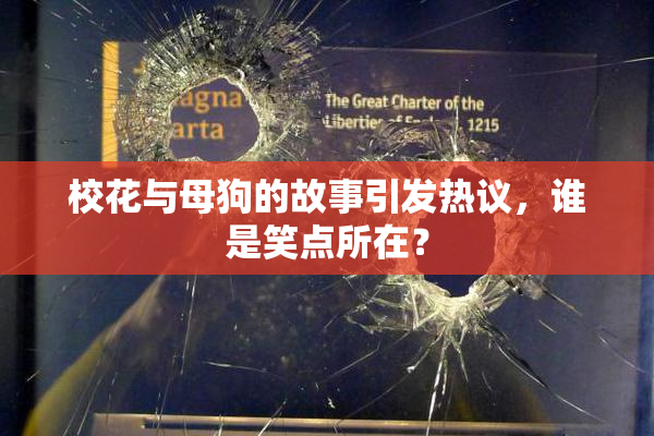 校花与母狗的故事引发热议，谁是笑点所在？