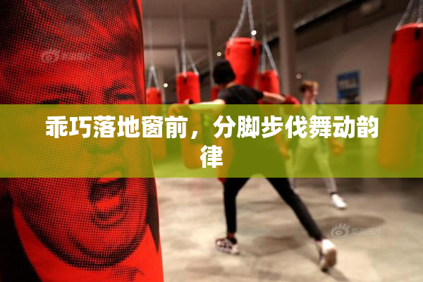 乖巧落地窗前，分脚步伐舞动韵律