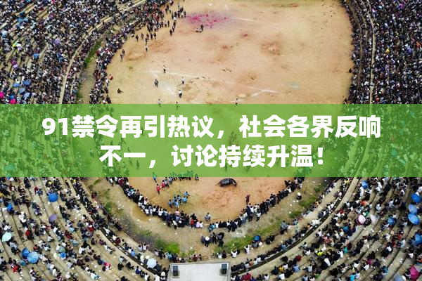 91禁令再引热议，社会各界反响不一，讨论持续升温！