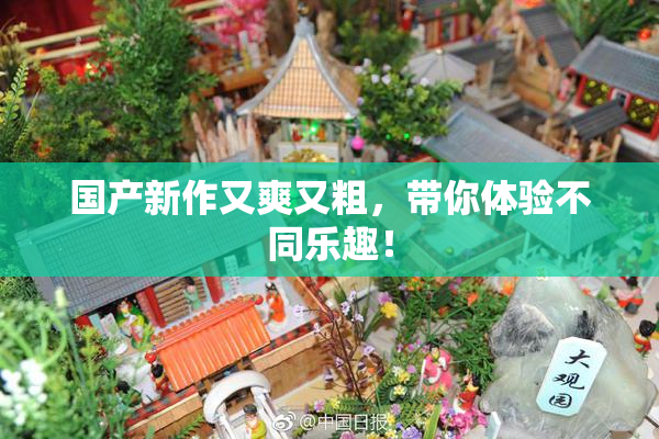 国产新作又爽又粗，带你体验不同乐趣！