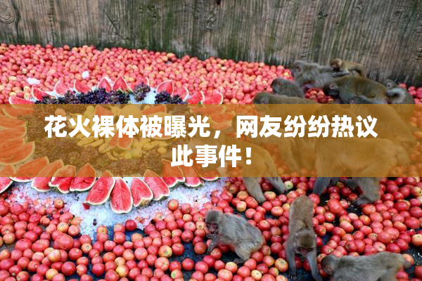 花火裸体被曝光，网友纷纷热议此事件！