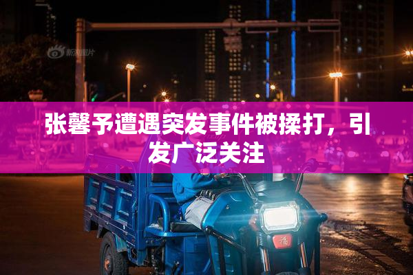 张馨予遭遇突发事件被揉打，引发广泛关注