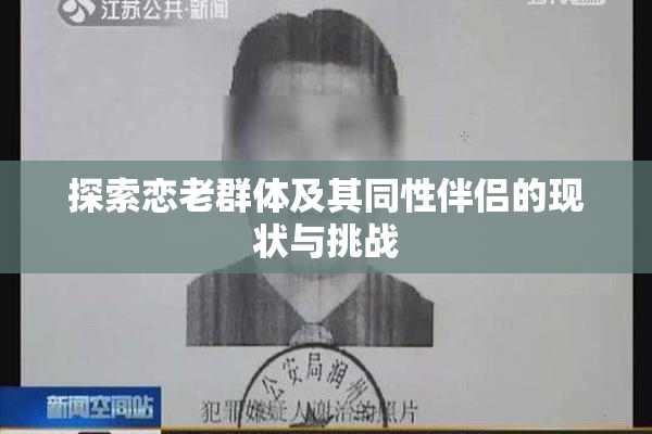 探索恋老群体及其同性伴侣的现状与挑战