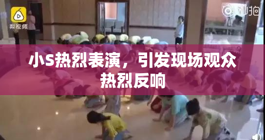 小S热烈表演，引发现场观众热烈反响