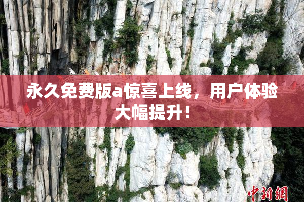 永久免费版a惊喜上线，用户体验大幅提升！