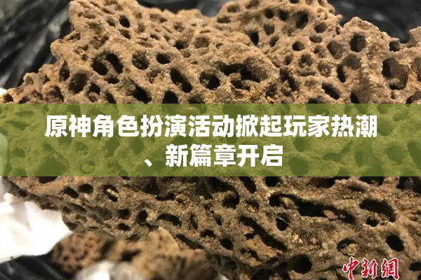 原神角色扮演活动掀起玩家热潮、新篇章开启