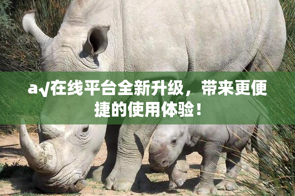 a√在线平台全新升级，带来更便捷的使用体验！