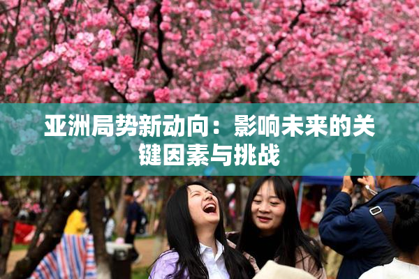 亚洲局势新动向：影响未来的关键因素与挑战