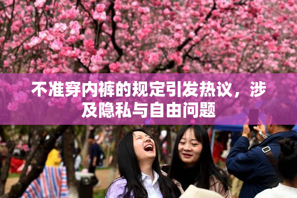 不准穿内裤的规定引发热议，涉及隐私与自由问题