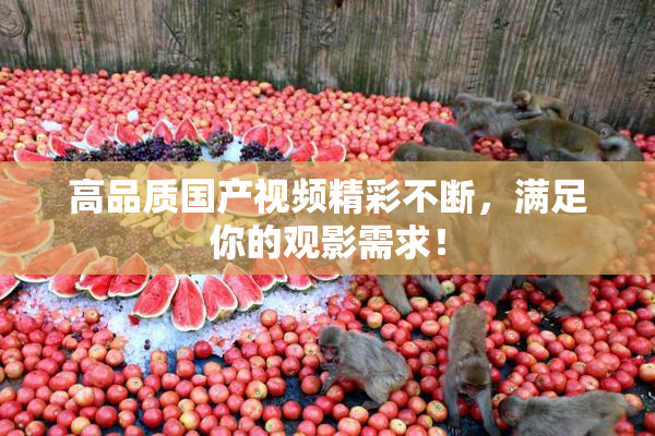高品质国产视频精彩不断，满足你的观影需求！