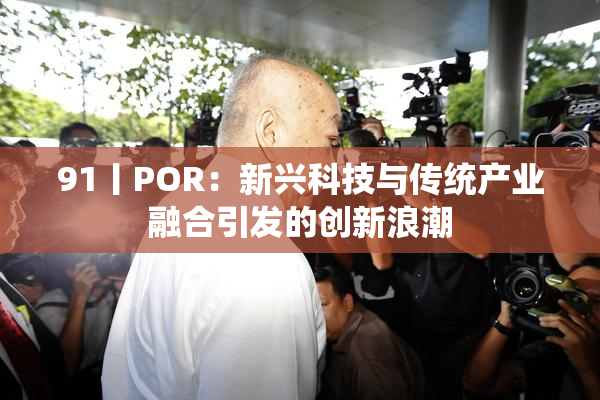 91丨POR：新兴科技与传统产业融合引发的创新浪潮