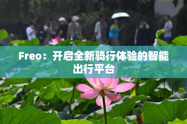 Freo：开启全新骑行体验的智能出行平台