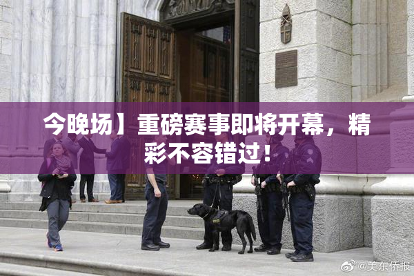 今晚场】重磅赛事即将开幕，精彩不容错过！