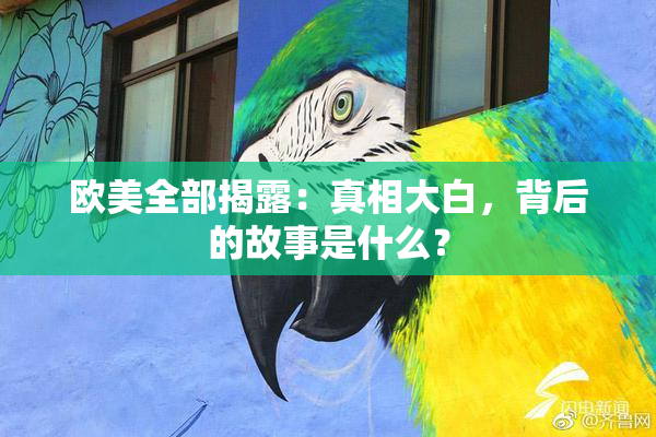 欧美全部揭露：真相大白，背后的故事是什么？