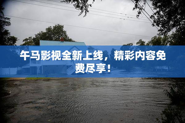 午马影视全新上线，精彩内容免费尽享！