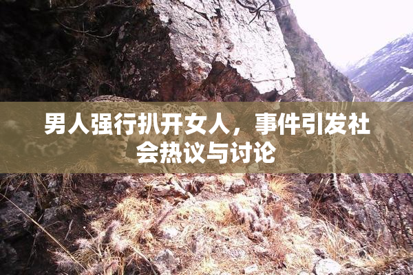 男人强行扒开女人，事件引发社会热议与讨论