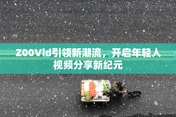 Z00Vid引领新潮流，开启年轻人视频分享新纪元