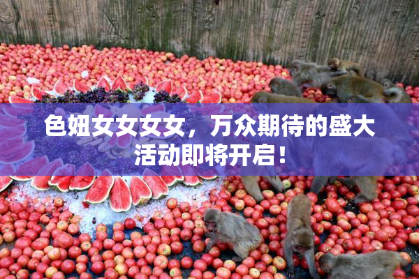 色妞女女女女，万众期待的盛大活动即将开启！