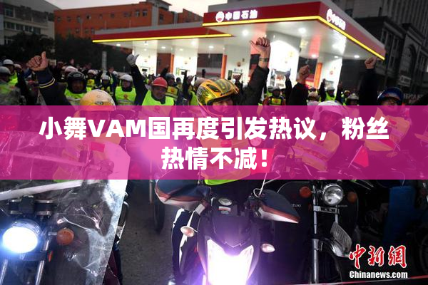 小舞VAM国再度引发热议，粉丝热情不减！