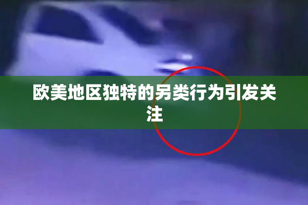 欧美地区独特的另类行为引发关注