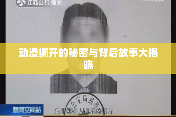 动漫撕开的秘密与背后故事大揭晓