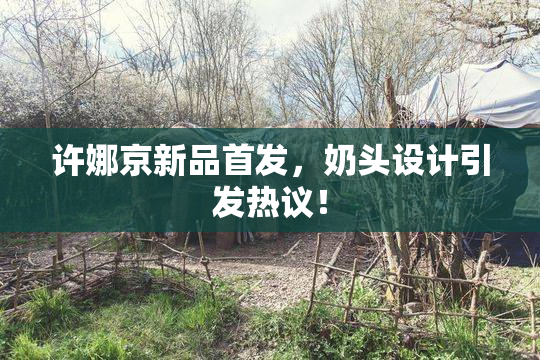 许娜京新品首发，奶头设计引发热议！