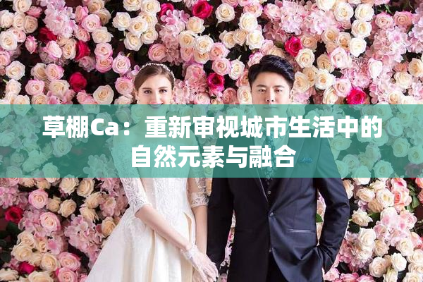 草棚Ca：重新审视城市生活中的自然元素与融合