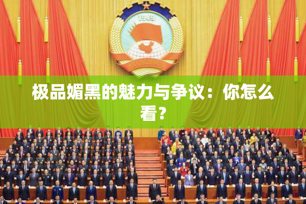 极品媚黑的魅力与争议：你怎么看？