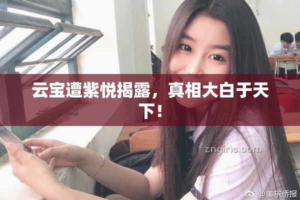 云宝遭紫悦揭露，真相大白于天下！