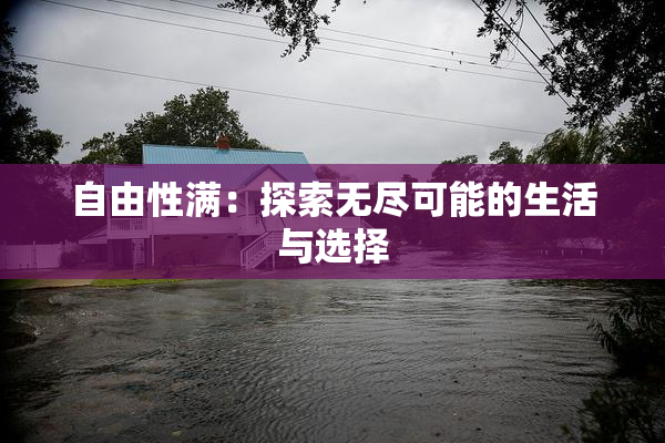 自由性满：探索无尽可能的生活与选择