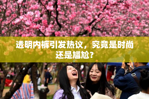 透明内裤引发热议，究竟是时尚还是尴尬？