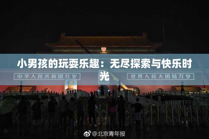 小男孩的玩耍乐趣：无尽探索与快乐时光
