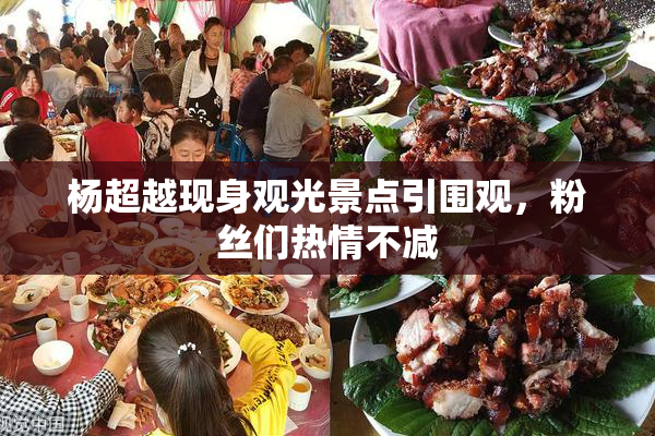 杨超越现身观光景点引围观，粉丝们热情不减