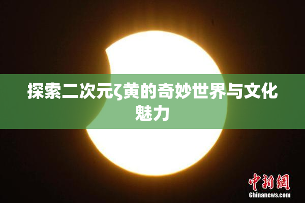 探索二次元ζ黄的奇妙世界与文化魅力