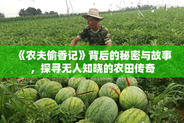 《农夫偷香记》背后的秘密与故事，探寻无人知晓的农田传奇