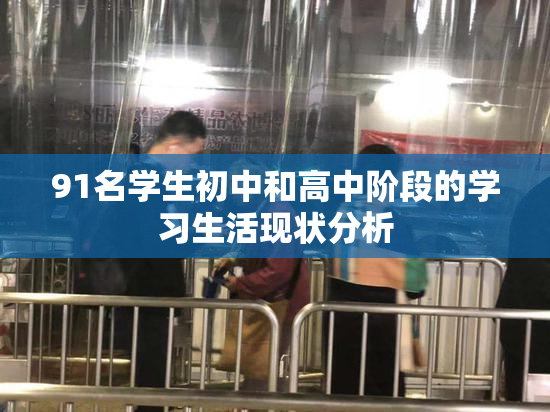 91名学生初中和高中阶段的学习生活现状分析