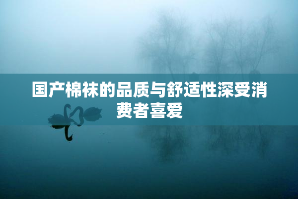 国产棉袜的品质与舒适性深受消费者喜爱