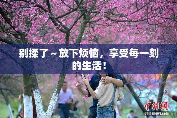 别揉了～放下烦恼，享受每一刻的生活！