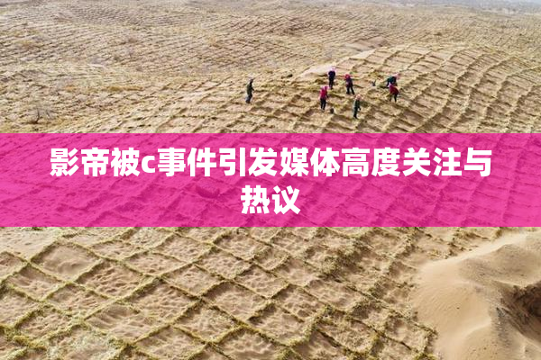 影帝被c事件引发媒体高度关注与热议