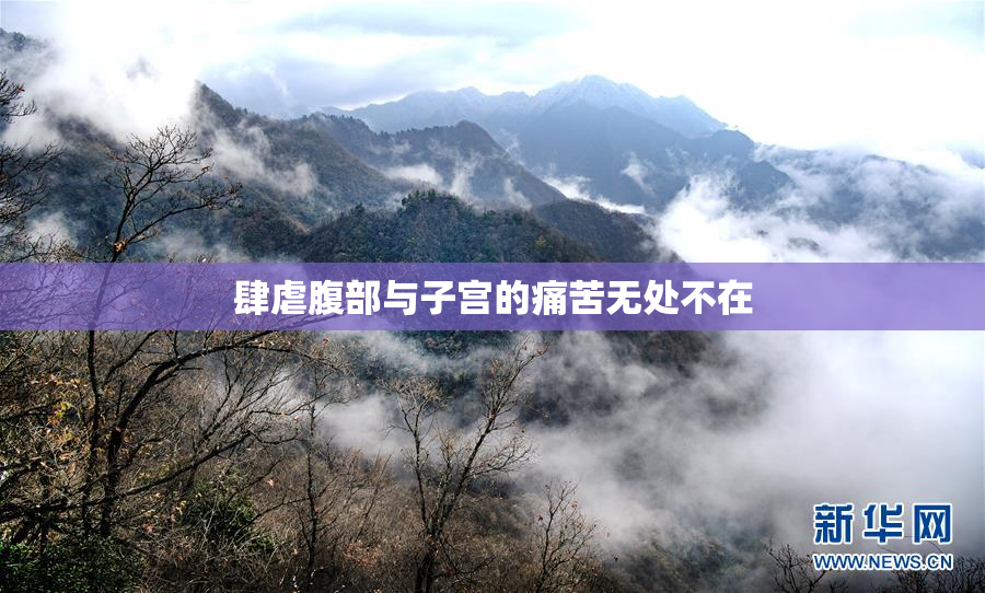肆虐腹部与子宫的痛苦无处不在