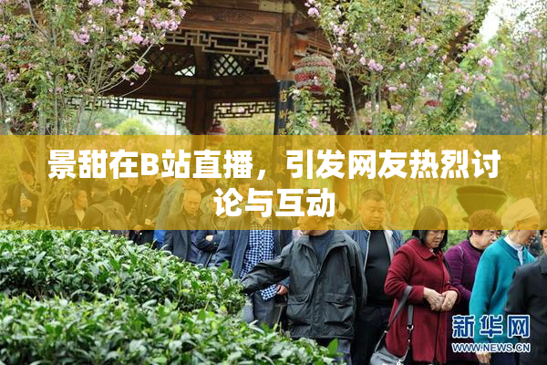 景甜在B站直播，引发网友热烈讨论与互动