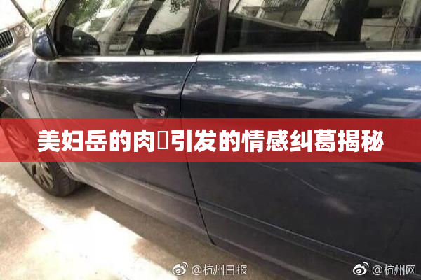 美妇岳的肉泬引发的情感纠葛揭秘