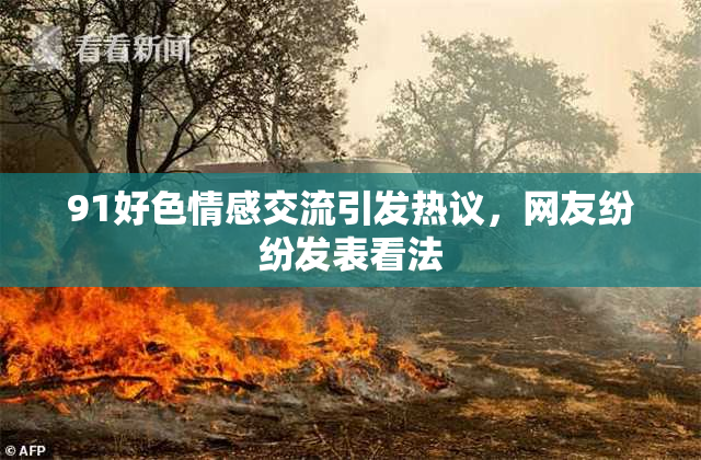 91好色情感交流引发热议，网友纷纷发表看法