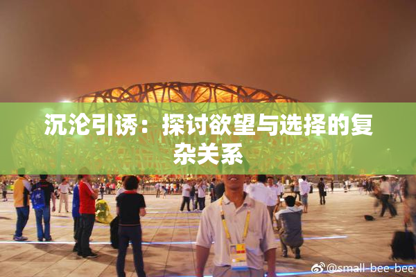 沉沦引诱：探讨欲望与选择的复杂关系