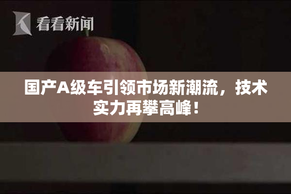 国产A级车引领市场新潮流，技术实力再攀高峰！