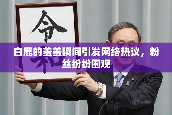 白鹿的羞羞瞬间引发网络热议，粉丝纷纷围观