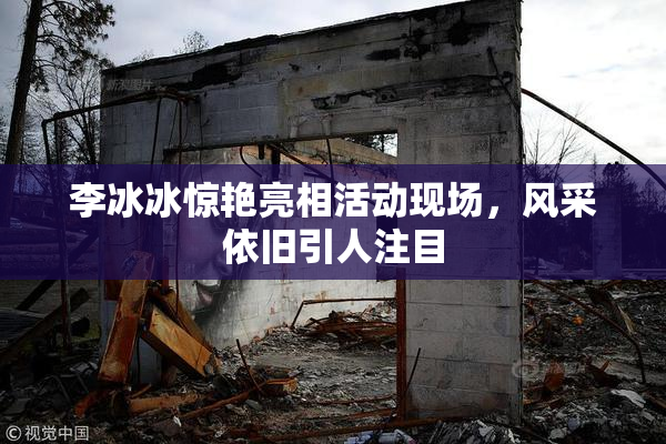 李冰冰惊艳亮相活动现场，风采依旧引人注目