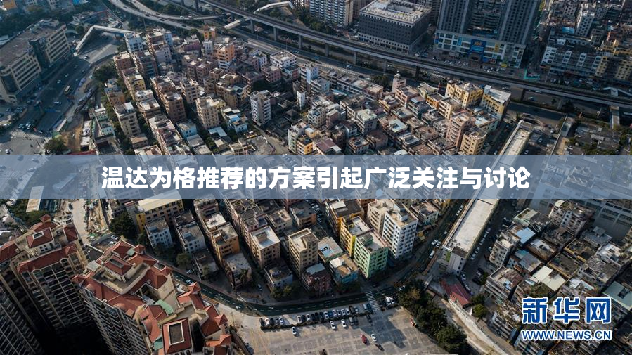 温达为格推荐的方案引起广泛关注与讨论