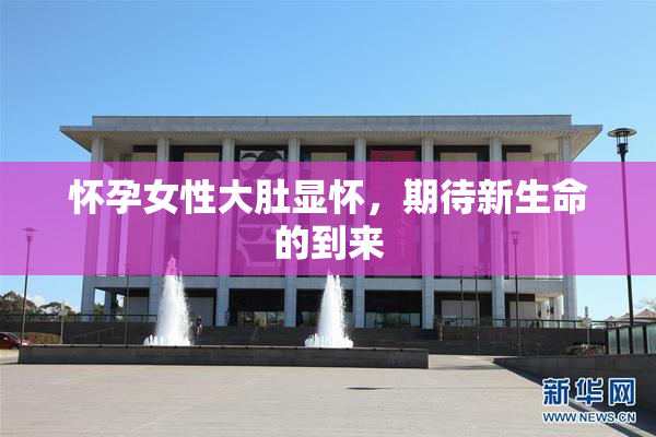 怀孕女性大肚显怀，期待新生命的到来